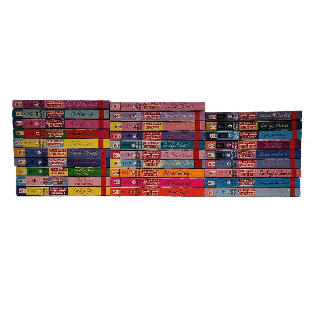 Sweet Valley University Book Lot of 29 Paperback Novels